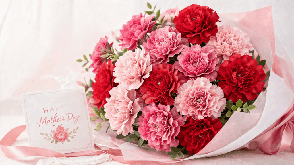 母の日のカーネーション