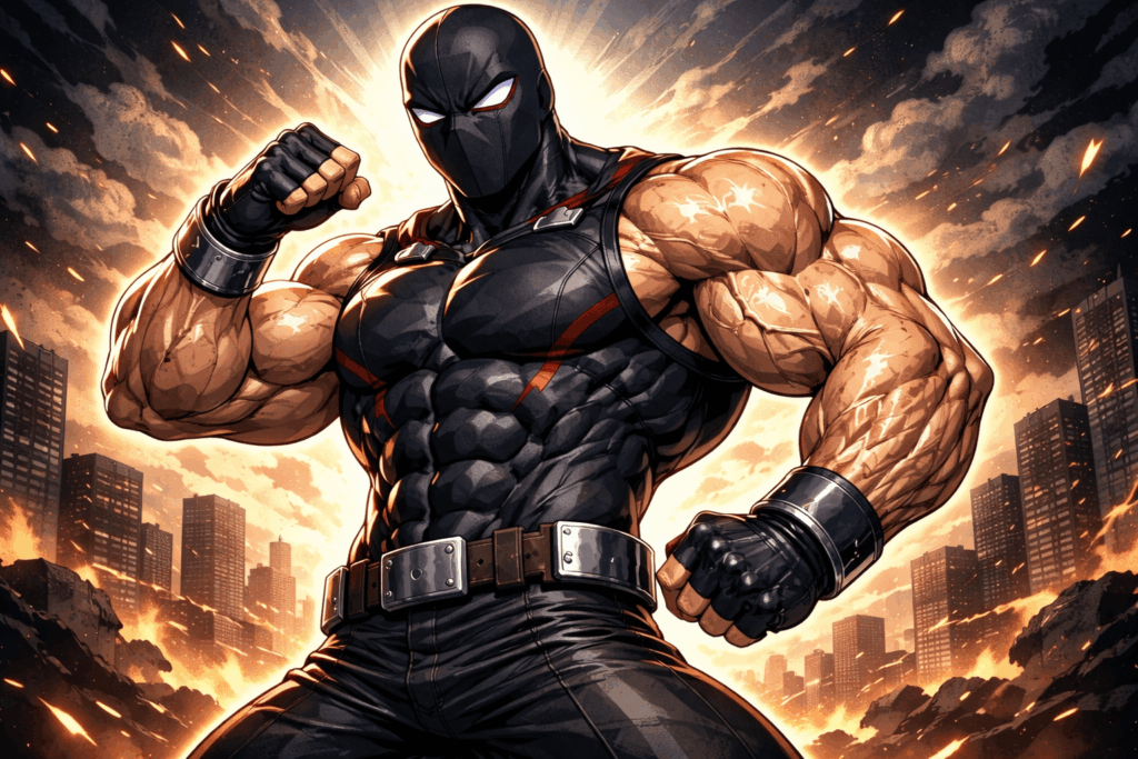 筋肉モリモリ男