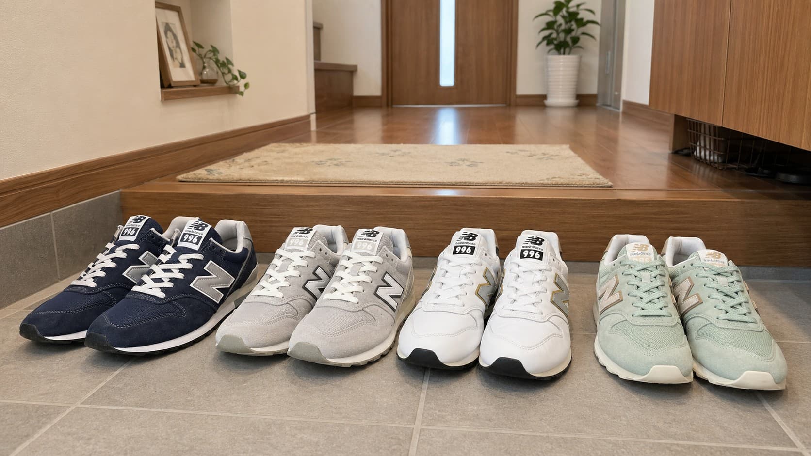 ニューバランス996とABCマートの違い