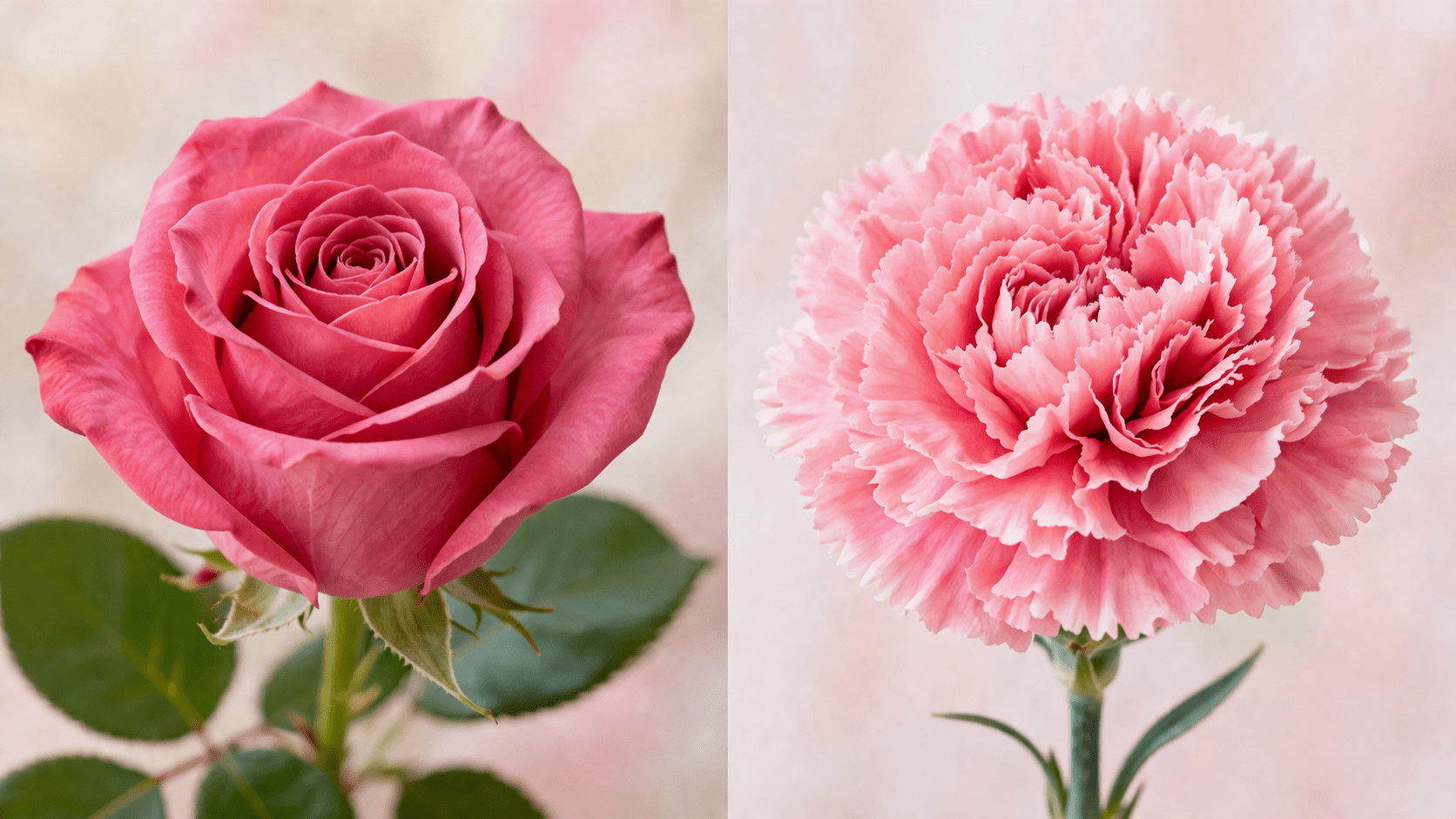 バラとカーネーションの違い