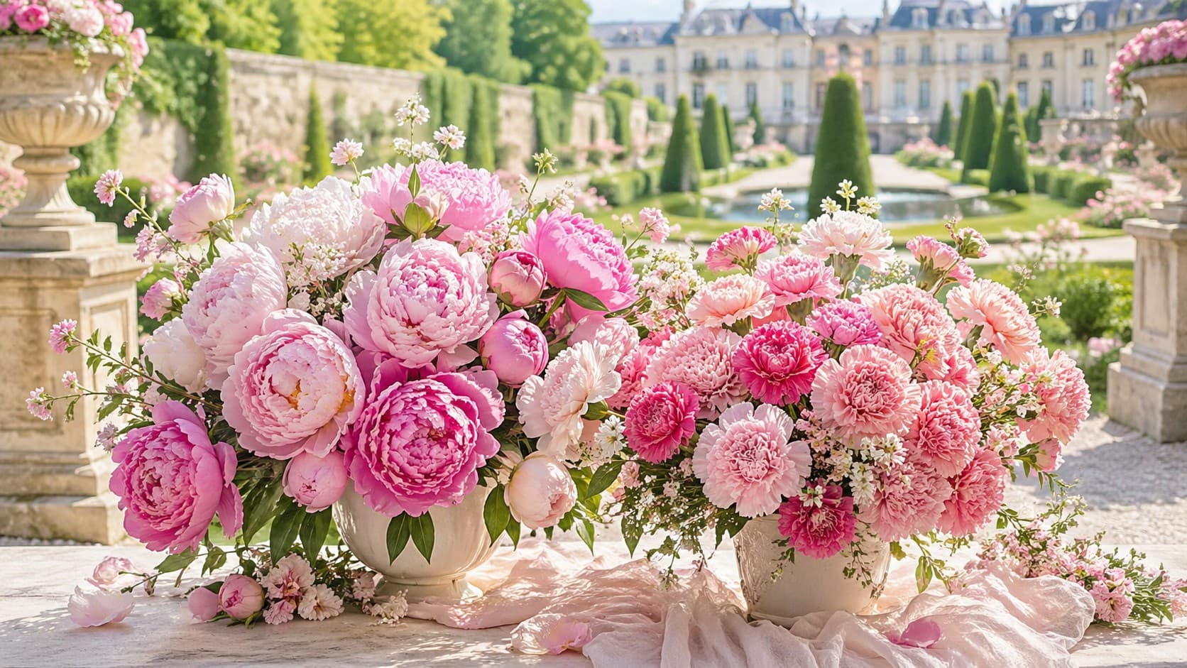 芍薬とカーネーションの違い