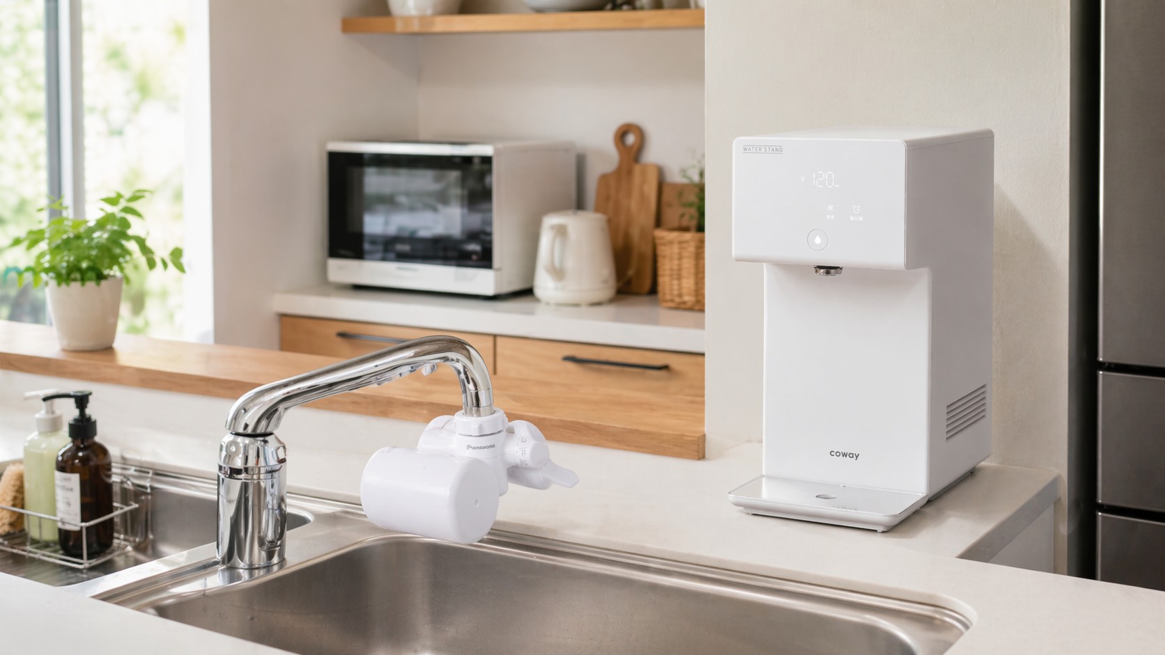 ウォータースタンドと浄水器の違い